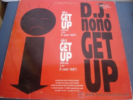Discos de vinilo: D.J. NONO  GET UP - Foto 2