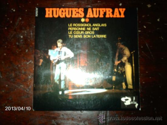 Discos de vinilo: hugues aufray  -  le rossignol anglais  + 3 - Foto 1