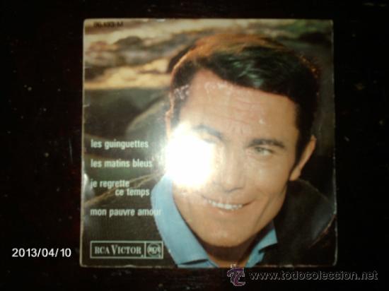 Disques de vinyle: alain  barriere  - les guinguettes  + 3