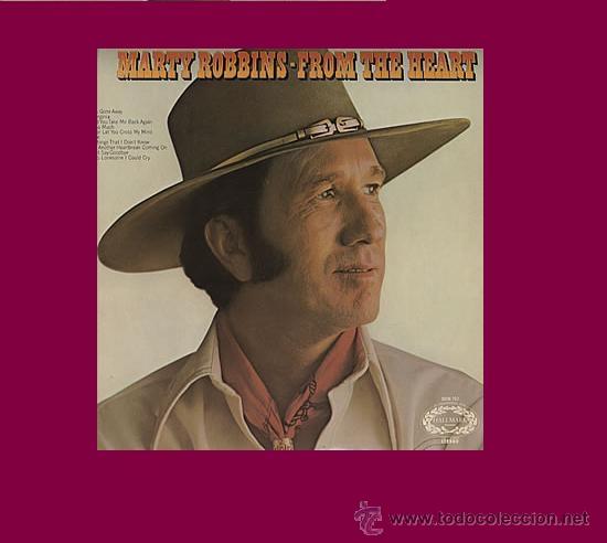 Discos de vinilo: Marty Robbins - lp From The Heart from eil 1971 uk.. - Foto 1