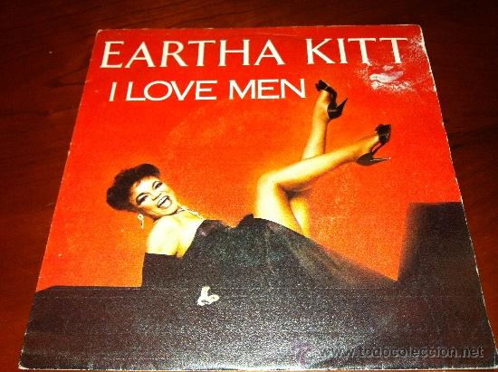 Discos de vinilo: Eartha Kitt - I Love men      - Single 1984 - - Foto 1
