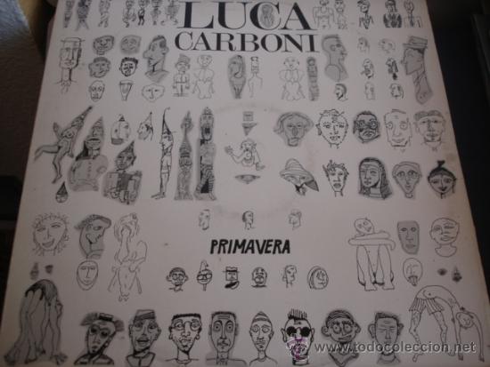 Discos de vinilo: LUCA CARBONI  PRIMAVERA   PROMO MAXI - Foto 1