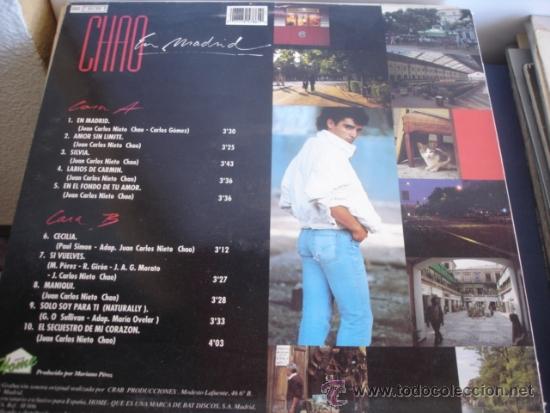 Discos de vinilo: CHAO EN MADRID - Foto 2