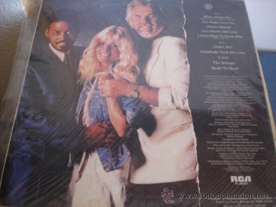 Discos de vinilo: KENNY ROGERS  WHAT ABOUT ME? - Foto 2