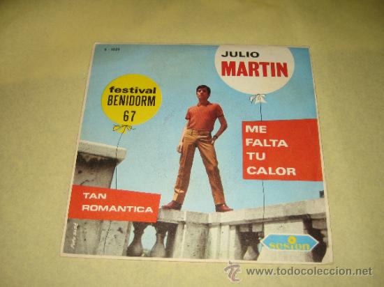 Discos de vinilo: JULIO MARTIN - BENIDORM 67 - Foto 1