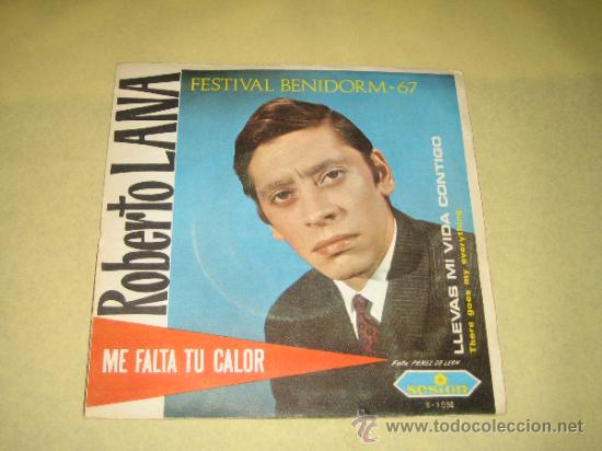 Discos de vinilo: ROBERTO LANA - BENIDORM 67 - Foto 1