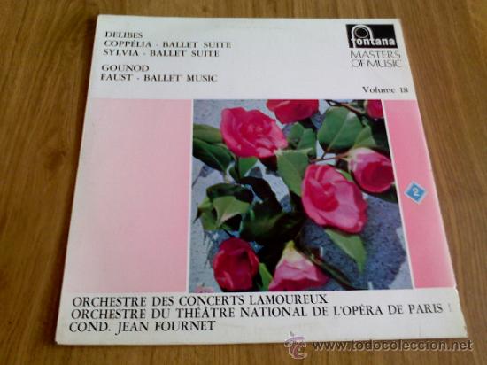 Dischi in vinile: MASTER OF MUSIC. N&ordm; 18  LEO DELIBES.CHARLES GOUNOD. EDICION HOLANDESA.