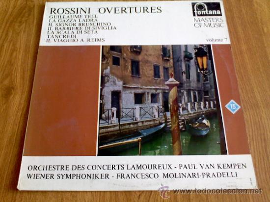 Dischi in vinile: MASTER OF MUSIC VOLUME 7 ROSSINI OVERTURES. EDICION HOLANDESA.