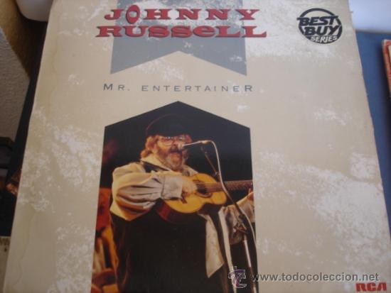 Discos de vinilo: JOHNNY RUSSELL  MR. ENTERTAINER - Foto 1