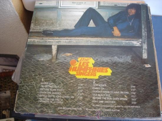 Discos de vinilo: THE LES HUMPHRIES SINGERS  MAMA LOO - Foto 2