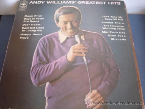 Discos de vinilo: ANDY WILLIAMS&acute;   GREATEST HITS - Foto 1