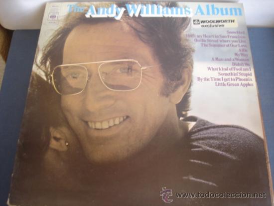 Discos de vinilo: ANDY WILLIAMS&acute;   THE ANDY WILLIAMS ALBUM - Foto 1