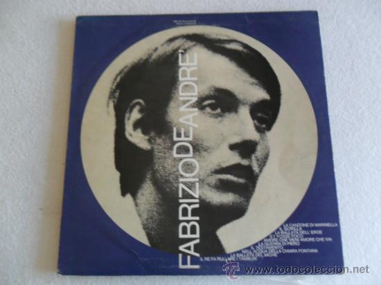 Discos de vinilo: FABRIZIO DE ANDRE - 1970 - Foto 1