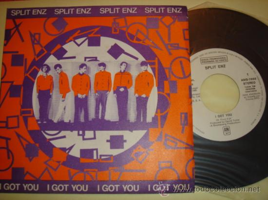 Disques de vinyle: SPLIT ENZ -SG- I GOT YOU + 1 - OR SPAIN 80'S RARE PROMO
