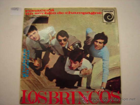 Discos de vinilo: Single LOS BRINCOS, Renacer&aacute; - Foto 1
