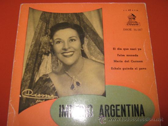 Discos de vinilo: imperio argentina - Foto 1
