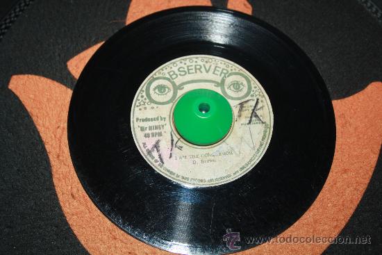Discos de vinilo: DENNIS BROWN - I am the Conqueror / Conqueror II - OBSERVER - Foto 1