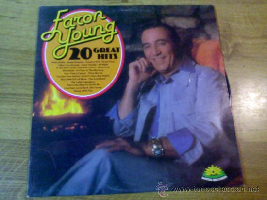 Discos de vinilo: FARON YOUNG. 20 GREAT HITS. 1979 - Foto 1