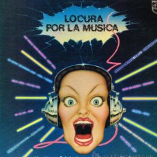 Discos de vinilo: RUBI / AZUL Y NEGRO / STATUS QUO / NOVA, ETC - LOCURA POR LA MÚSICA - LP 1982. Lote 36914067