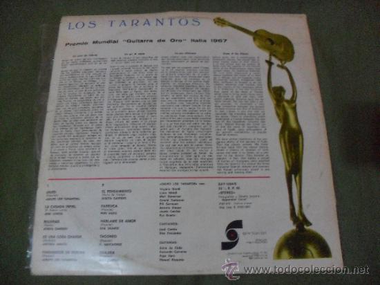 Discos de vinilo: LOS TARANTOS, DISCOS SAYTON 1968 - Foto 2