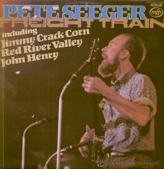 Discos de vinilo: VINILO PETE SEEGER - FREIGHT TRAIN (1964) EDIC INGLATERRA - Foto 1