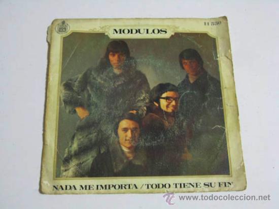 Discos de vinilo: Single MODULOS, Nada me importa. - Foto 1