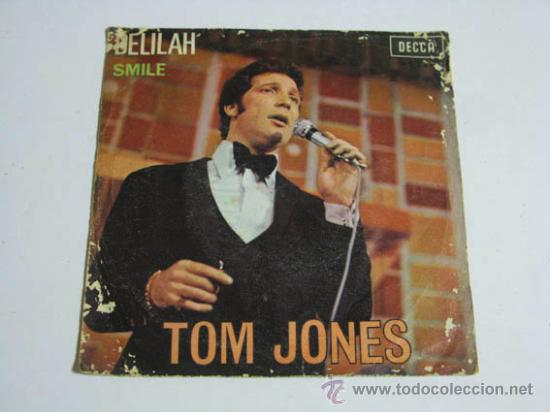 Discos de vinilo: Single TOM JONES, Delilah. - Foto 1