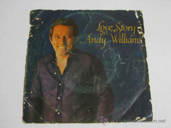 Discos de vinilo: Single ANDY WILLIAMS, Love Story. - Foto 1