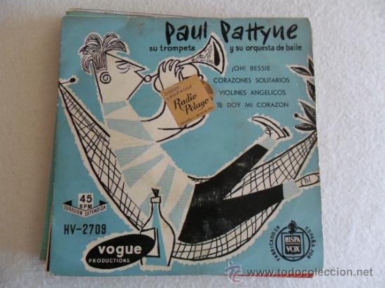 Discos de vinilo: PAUL PATTYNE - OH BESSIE + 3 EP - Foto 1