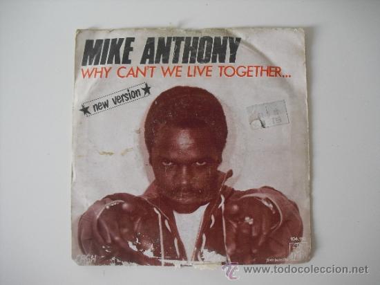 Discos de vinilo: Mike anthony - Why cant we live together. New version . Ariola 1982 - Foto 1