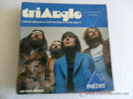 Discos de vinilo: TRIANGLE - LES BRUMES DE CHATOU - Foto 1