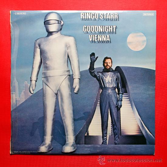 Discos de vinilo: RINGO STARR GOODNIGHT VIENNA LP VINILO EMI ODEON 1974 - Foto 1