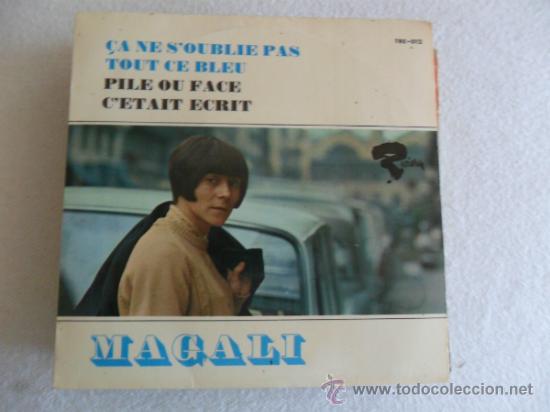 Discos de vinilo: MAGALI - &Ccedil;A NE SOUBLIE PAS + 3 EP - Foto 1