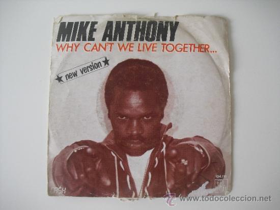 Discos de vinilo: Mike anthony - Why cant we live together. New version . Ariola 1982 - Foto 2