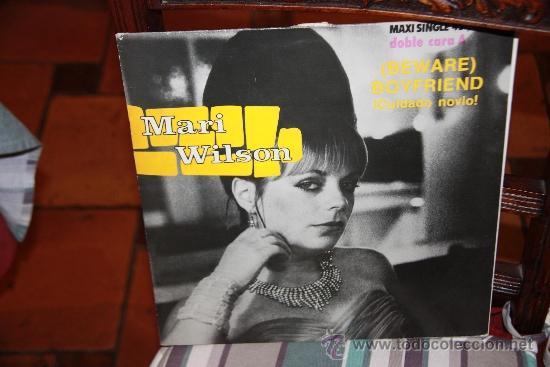 Discos de vinilo: MAXISINGLE MARI WILSON - BEWARE BOYFRIEND (1982) - Foto 1