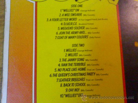 Discos de vinilo: BILLY CONNOLLY. GET RIGHT INTAE HIM. EDICION INGLESA. - Foto 2