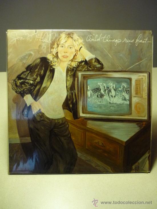 Discos de vinilo: JONI MITCHELL Wild things run fast - Foto 1