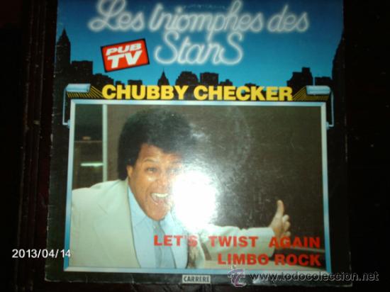 Discos de vinilo: chubby checker - les triomphes des stars - Foto 1