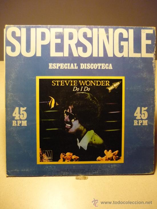 Discos de vinilo: STEVIE WONDER DO I DO - Foto 1