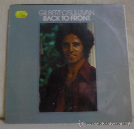 Discos de vinilo: Gilbert OSullivan - Back To Front - LP MAM &lrm;- 1972 - Con Encarte - Foto 1