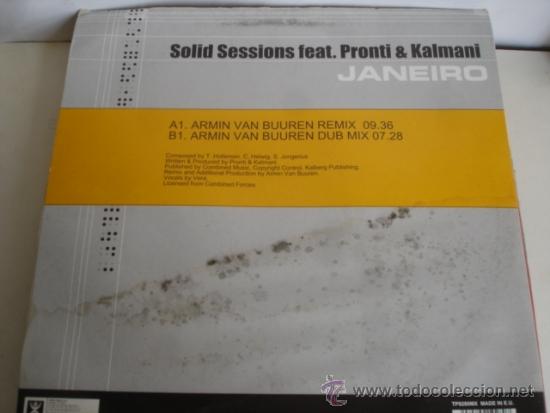 Discos de vinilo: SOLID SESSIONS feat. PRONTI & KALMANI  JANEIRO - Foto 2