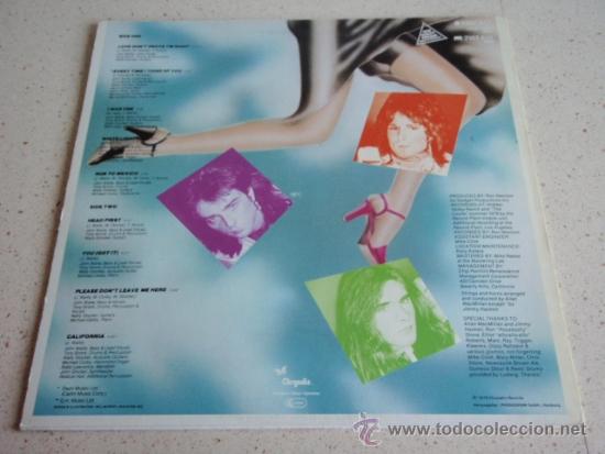 Discos de vinilo: THE BABYS   ( HEAD FIRST )    1978 - GERMANY   LP33   CHRYSALIS RECORDS - Foto 2