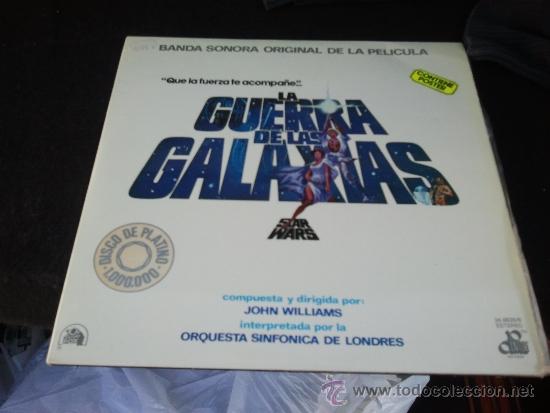 Discos de vinilo: bso star wars guerra de las galaxias - Foto 1