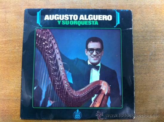 Discos de vinilo: AUGUSTO ALGUER&Oacute; Y SU ORQUESTA. single - Foto 1
