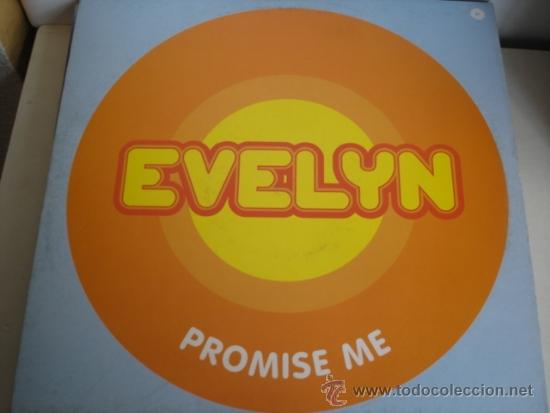 Discos de vinilo: EVELYN  PROMISE ME  MAXI SINGLE - Foto 1