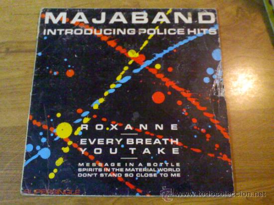 Discos de vinilo: MAJABAND. INTRODUCING POLICE HITS. - Foto 1