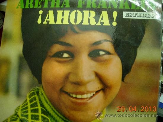 Discos de vinilo: Aretha Franklin LP Ahora - Foto 1