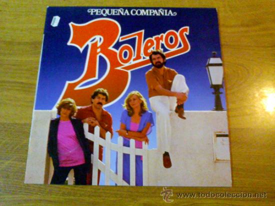 Discos de vinilo: PEQUE&Ntilde;A COMPA&Ntilde;IA. BOLEROS. - Foto 1