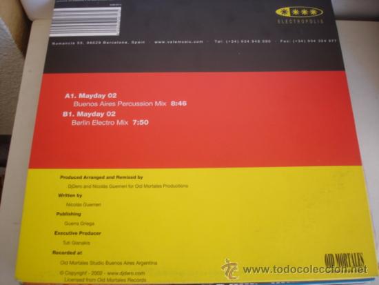 Discos de vinilo: DJ DERO   BERLIN EP - Foto 2