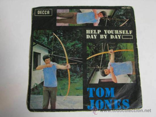 Discos de vinilo: Single TOM JONES, Help yourself. - Foto 1